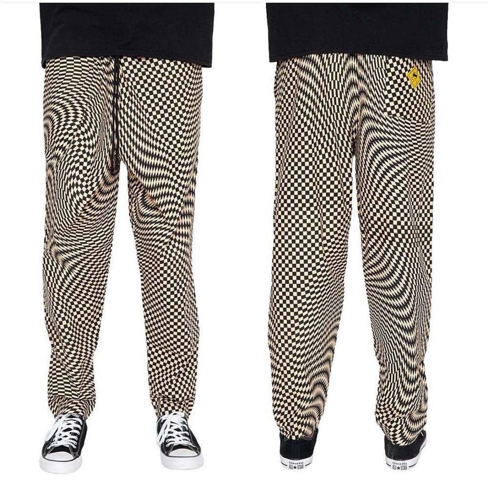Skidz NYC Trippy Check Pant Medium